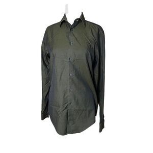 Calvin Klein Slim Fit Subtle Colorshift Dress Shirt Size 14.5